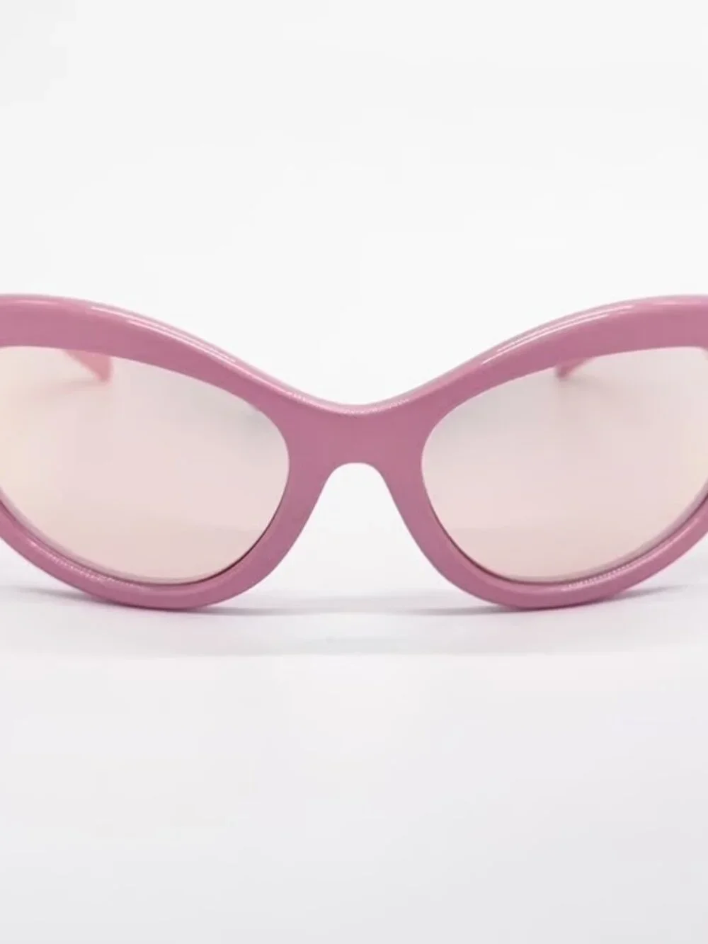 NEW VERSACE VE4485 5521/Z PINK ROSE GOLD MIRROR PINK LENS SUNGLASSES AUTHENTIC